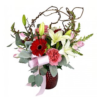 Raspberry Charm Bouquet