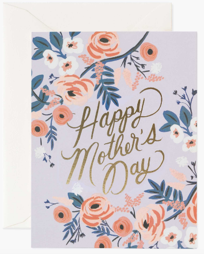 Rosy Mother's Day Card