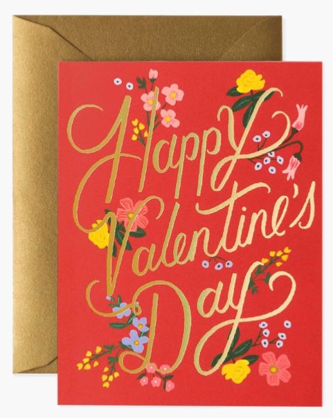 Rouge Valentine's Day Card