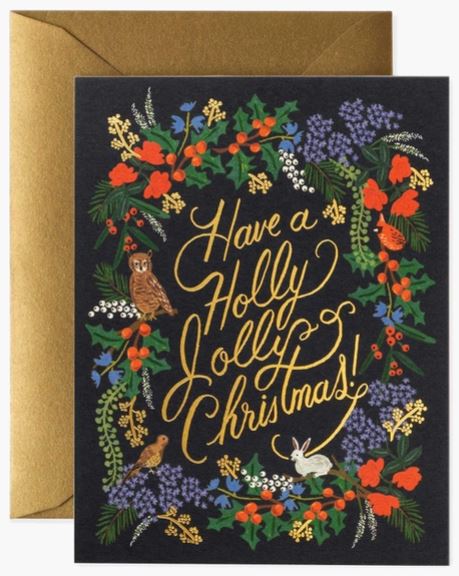 Holly Jolly Christmas Card