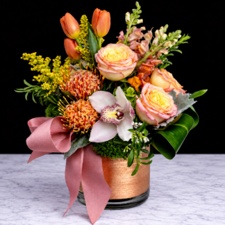 Sunset Sorbet Bouquet