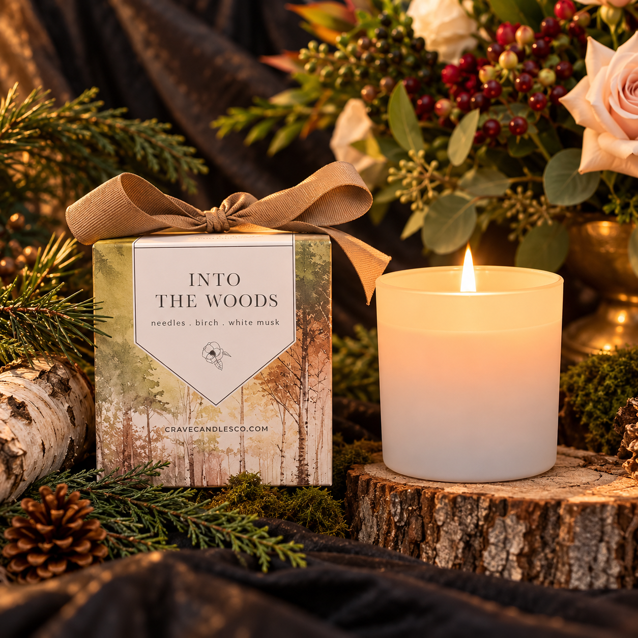 Walk In The Woods Boxed Candle