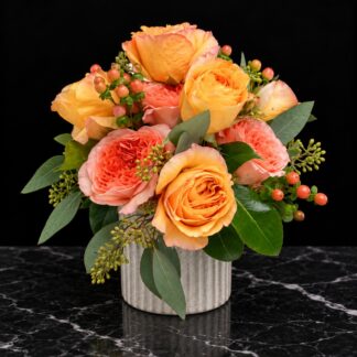 Fireside Warmth Bouquet