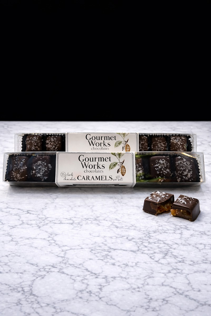 Chocolate Sea Salt Caramels