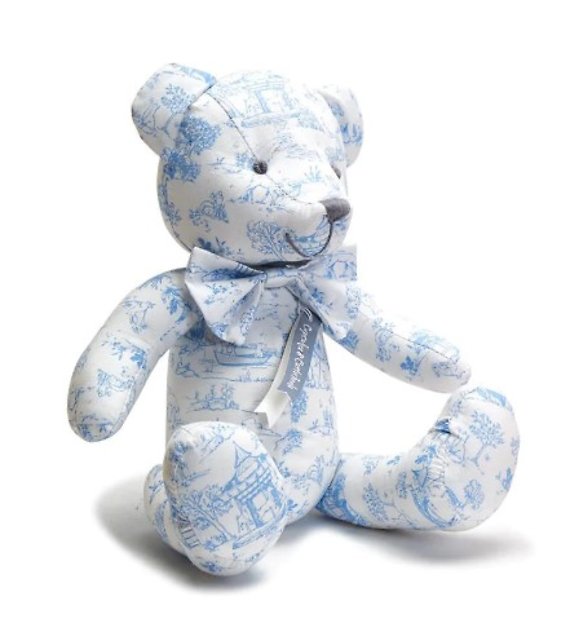 Toile Teddy Bear