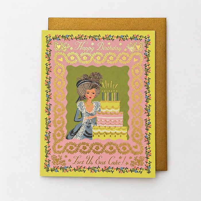 Let Us Eat Cake! Birthday Card