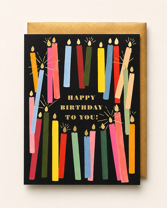 Birthday Candles Card
