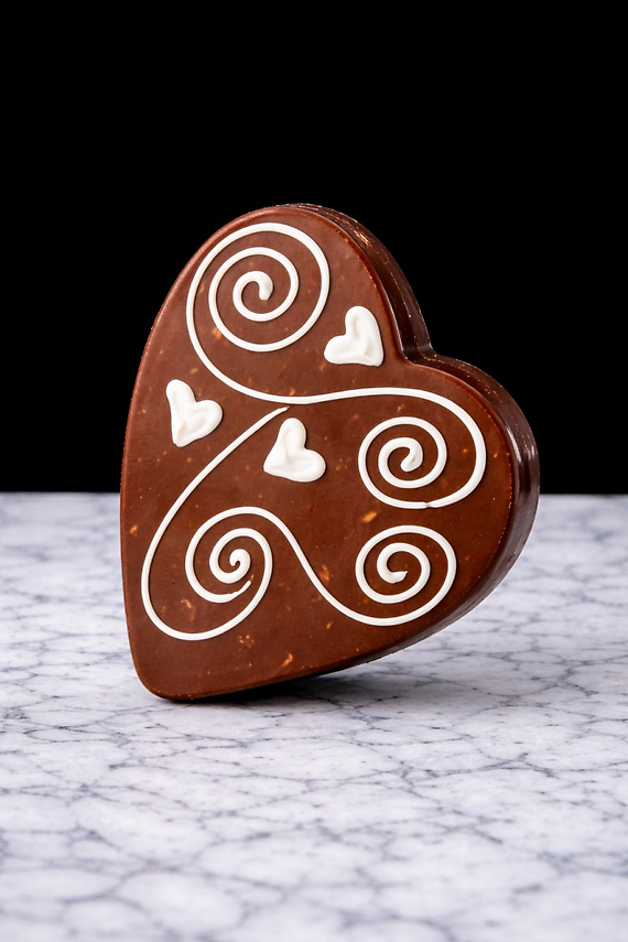 Large Rocky Road Heart