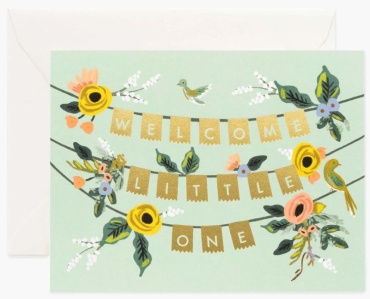 Welcome Garland Card