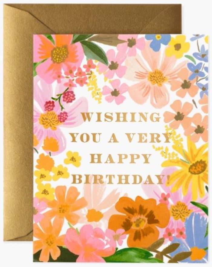 Marguerite Birthday Card