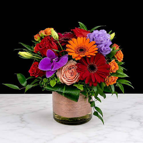 Vivid Sunset Bouquet - Medium