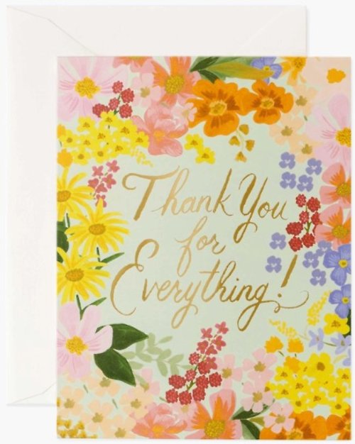 Margaux Thank You Greeting Card