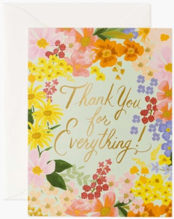 Margaux Thank You Greeting Card