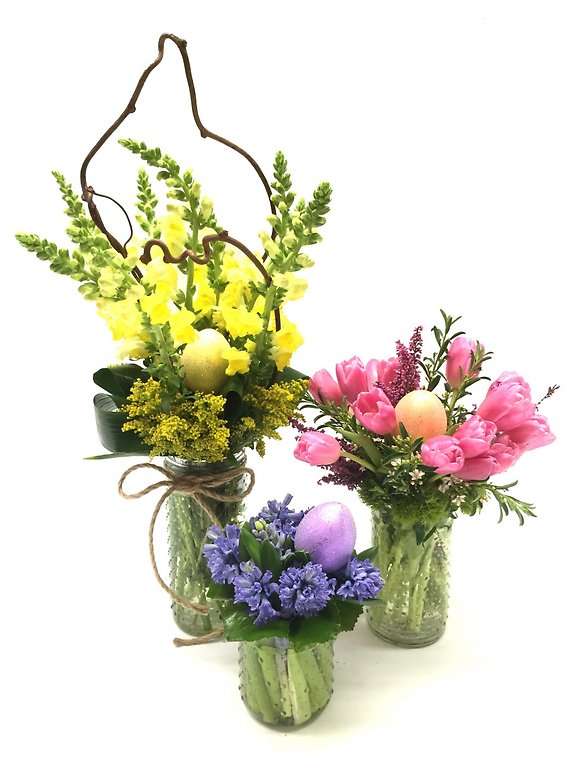 Easter Hunt - Trio Bouquets