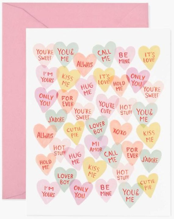 Valentine Sweetheart Card