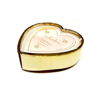 Gold Sweetheart Candle