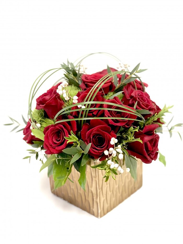 Radiant In Red Bouquet
