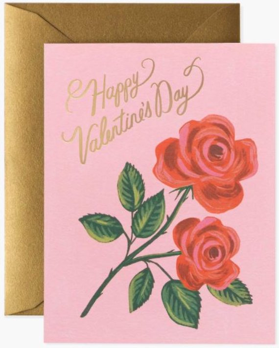 Roses Are Red Valentine\'s Day Card