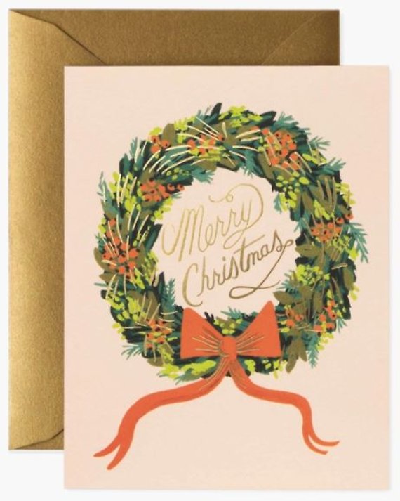 Christmas Wreath Card
