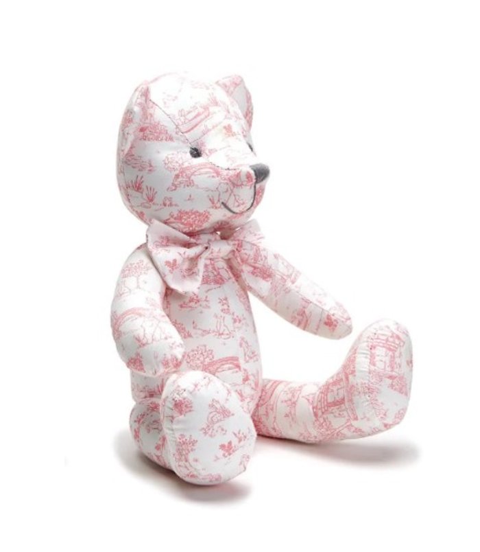 Toile Teddy Bear