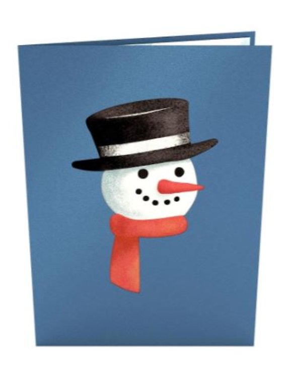 Snowman LovePop Card