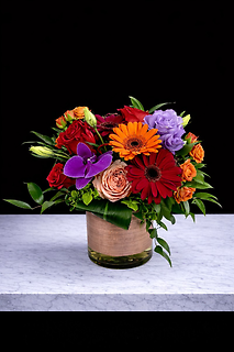Vivid Sunset Bouquet - Medium