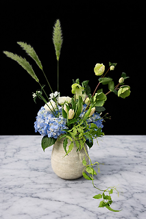 Verdant Clay Garden Bouquet