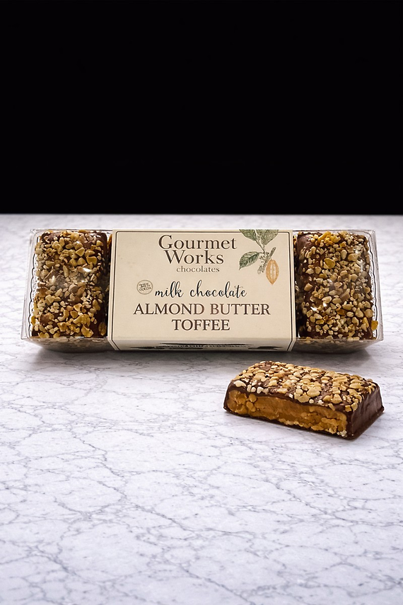 Chocolate Covered Almond Butter Toffee