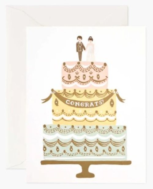 Congrats Cake Card