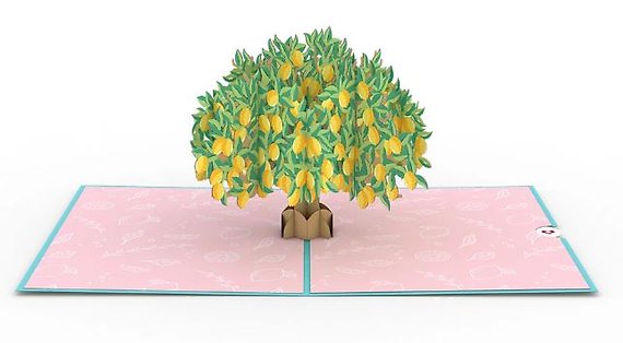 Lemon Tree LovePop Card