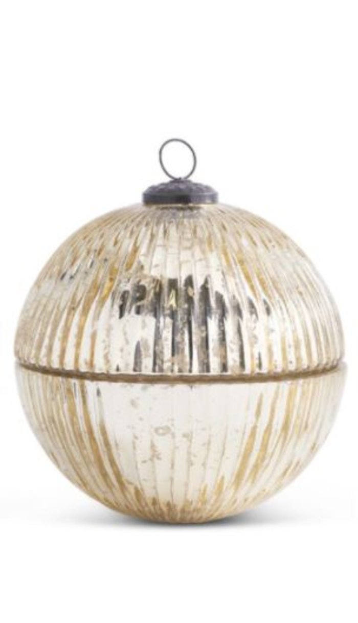Small Ornament Candle, Winter Wood