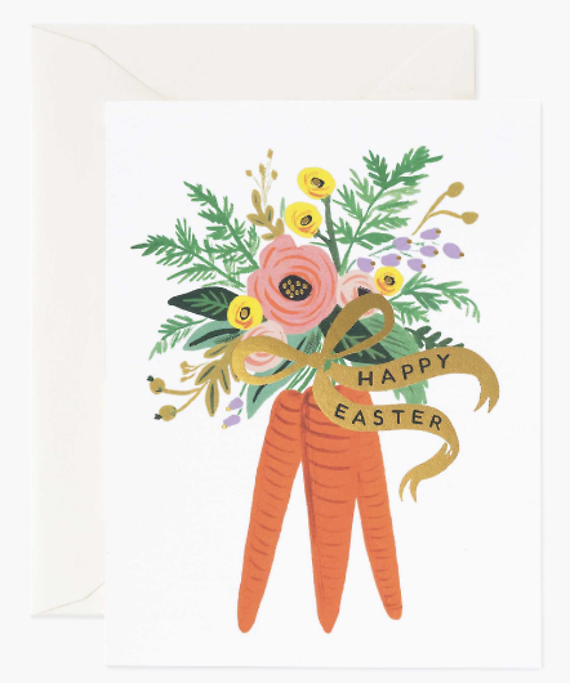 Carrot Bouquet Card