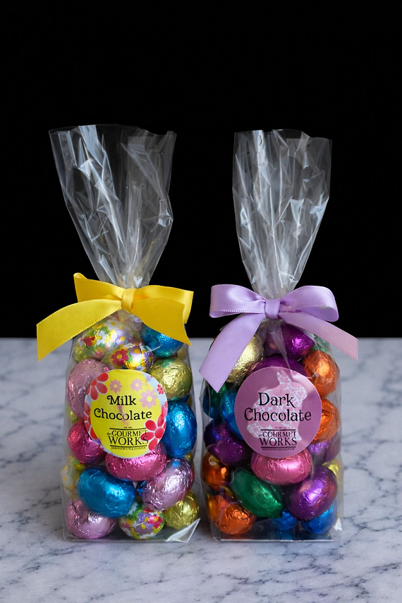 Foil Wrapped Chocolate Eggs