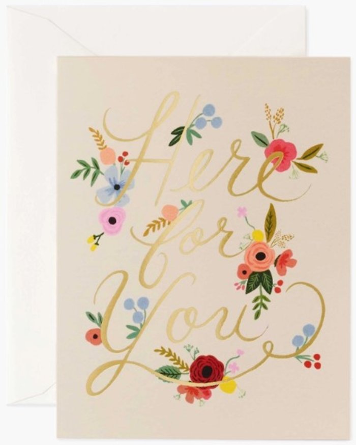 Here for You Card