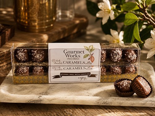 Chocolate Sea Salt Caramels