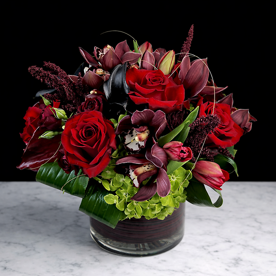 Crimson Allure Bouquet - Deluxe