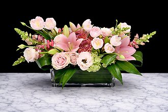 Sweet Pink Garden Bouquet