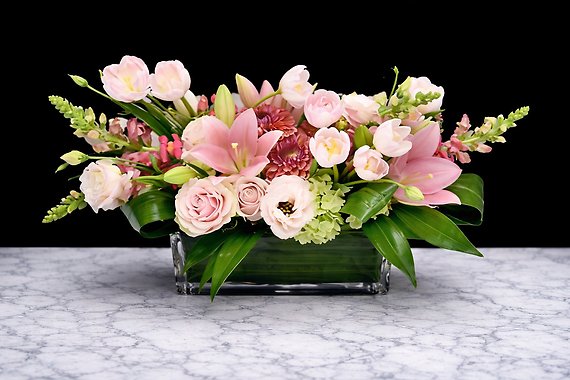 Sweet Pink Garden Bouquet