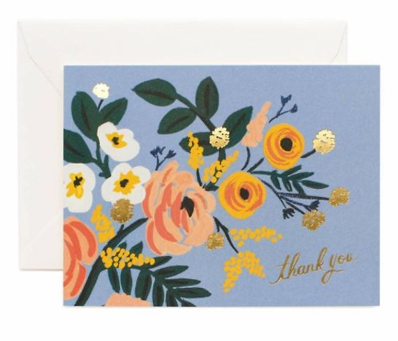 Robin Thank You Card