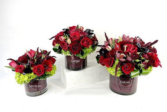 Crimson Allure Bouquet - Medium