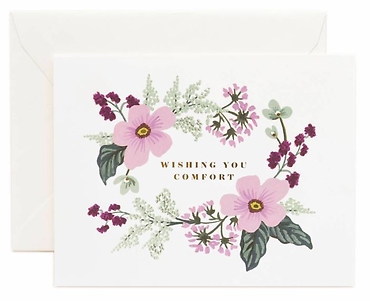 Wishing you Comfort Card