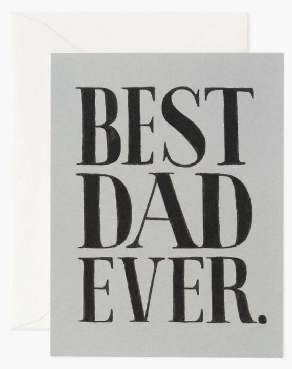 Best Dad Ever Card