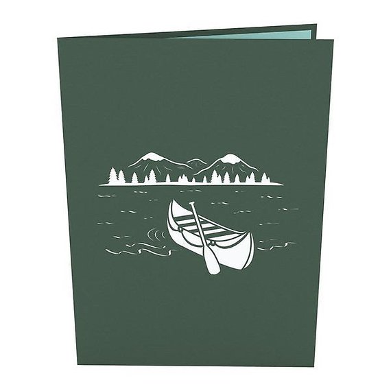 Canoe LovePop Card