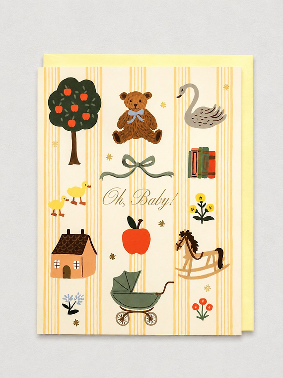 Little Treasures Baby Card