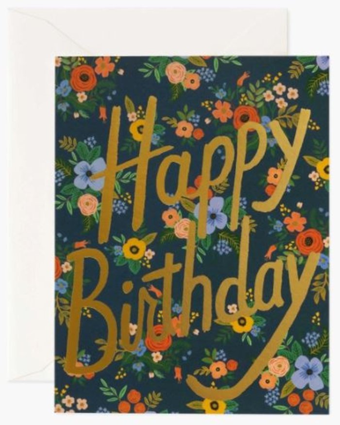 Garden Birthday Card