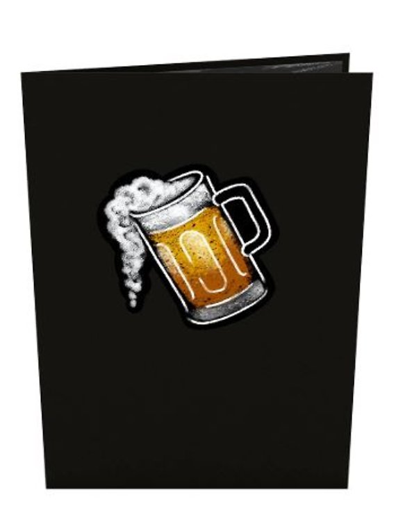 Beer Lovepop Card