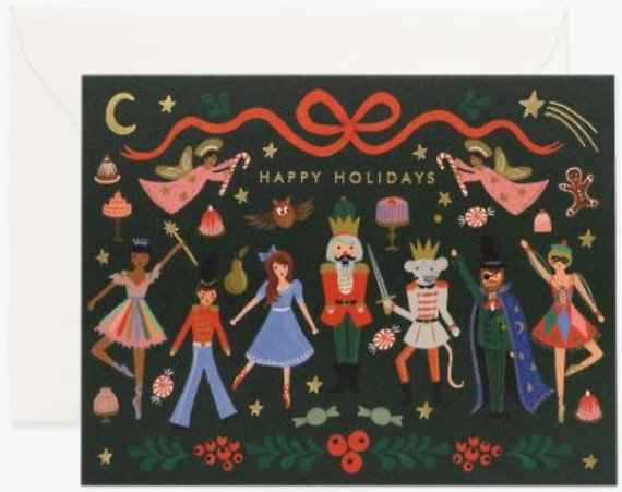 Nutcracker Ballet Card