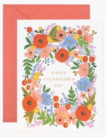 Valentine\'s Bouquet Card