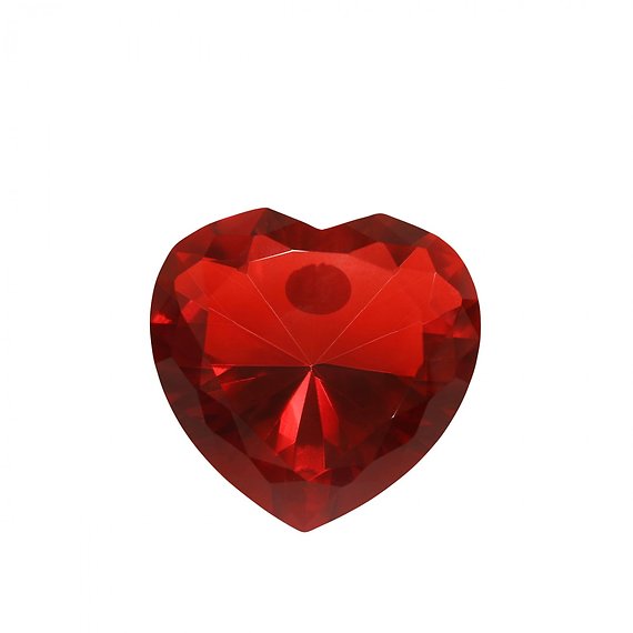 Glass Heart Diamond