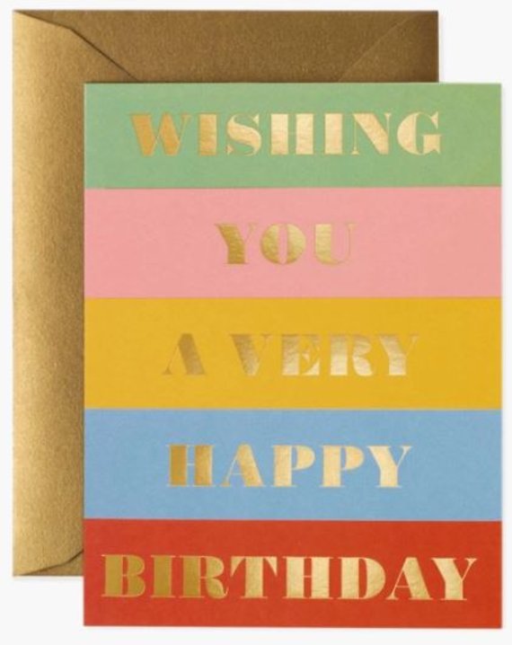 Birthday Wishes Card